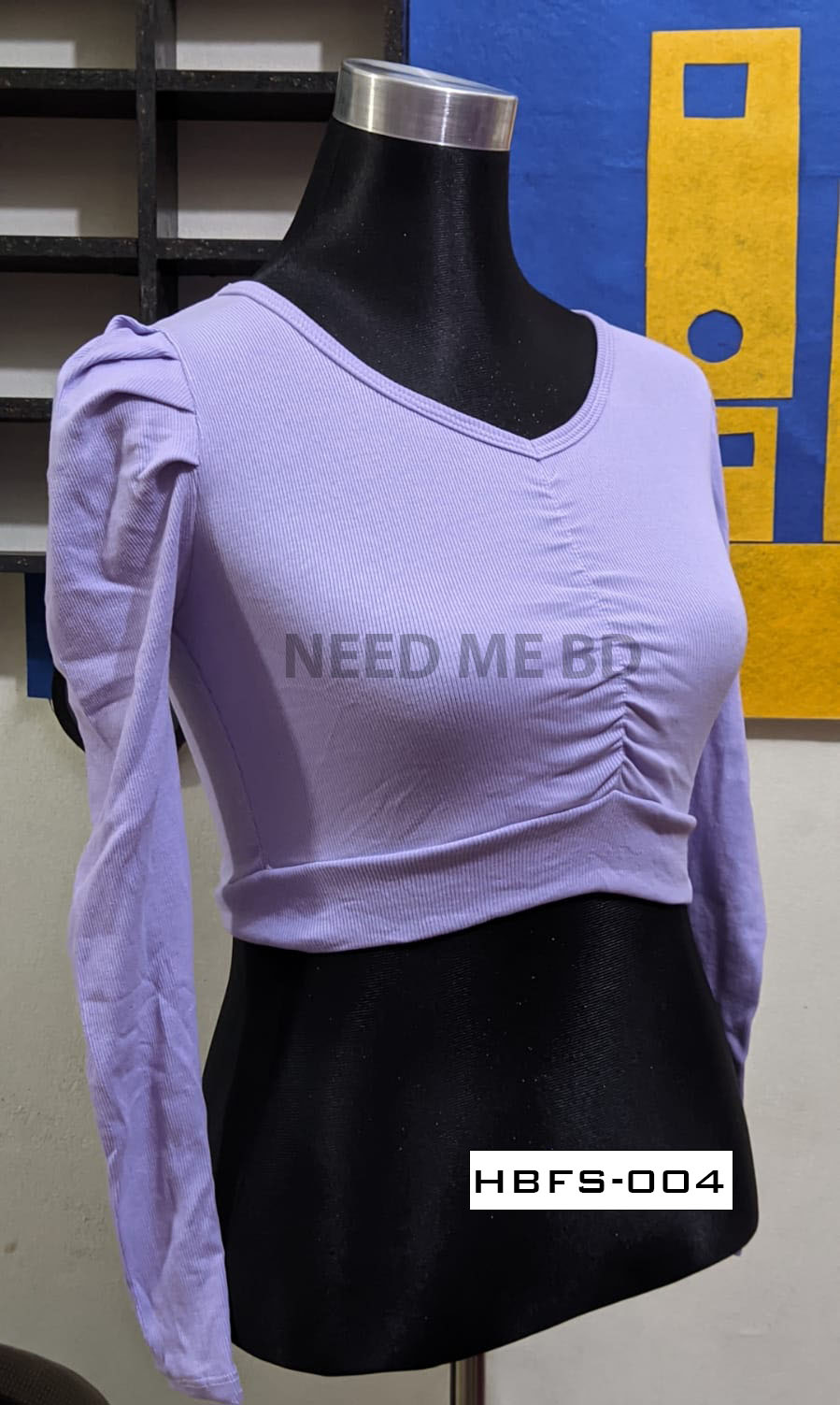 CropTop Blouse - Half body full sleeve