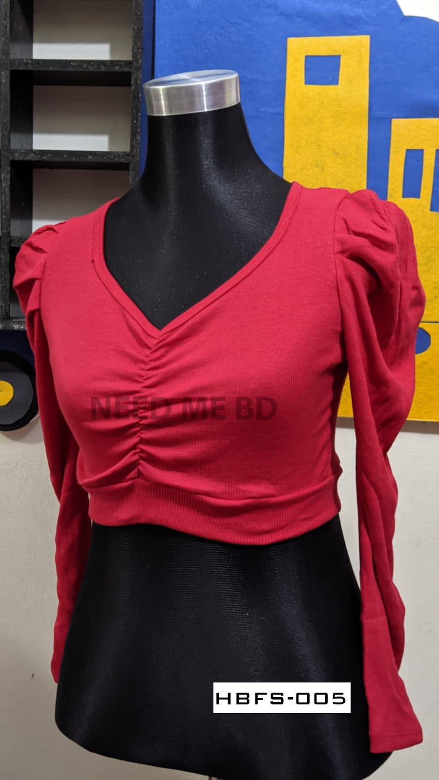 CropTop Blouse - Half body full sleeve