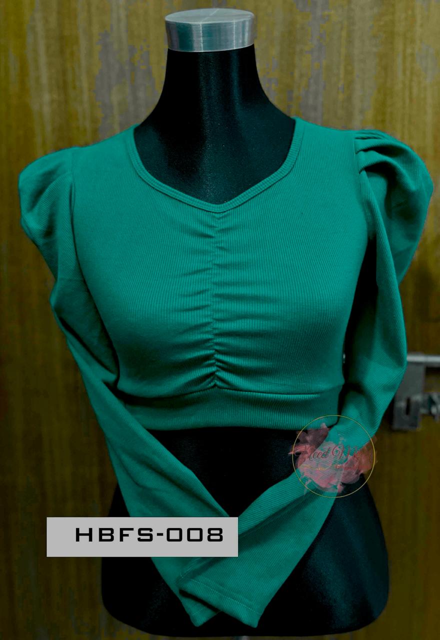 CropTop Blouse - Half body full sleeve