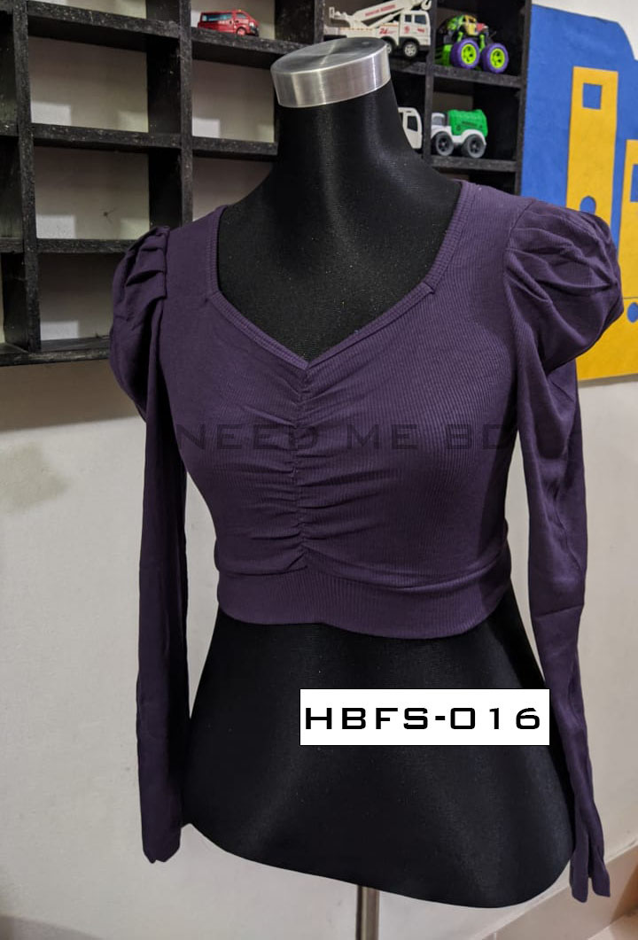 CropTop Blouse - Half body full sleeve